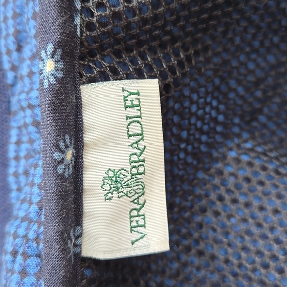 VERA BRADLEY. Paisley. Navy Blue. Floral. Garment Bag. Like New Condition! - Picture 10 of 16